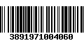 Código de Barras 3891971004060