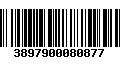 Código de Barras 3897900080877