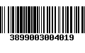 Código de Barras 3899003004019