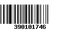 Código de Barras 390101746