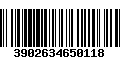 Código de Barras 3902634650118