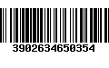 Código de Barras 3902634650354