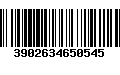 Código de Barras 3902634650545