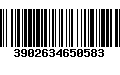 Código de Barras 3902634650583