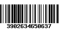 Código de Barras 3902634650637