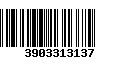 Código de Barras 3903313137