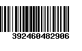 Código de Barras 392460482906