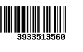 Código de Barras 3933513560