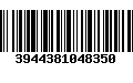 Código de Barras 3944381048350