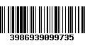 Código de Barras 3986939099735