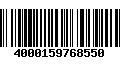 Código de Barras 4000159768550