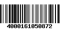 Código de Barras 4000161050872