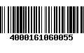 Código de Barras 4000161060055