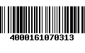 Código de Barras 4000161070313