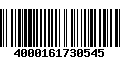 Código de Barras 4000161730545