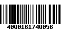 Código de Barras 4000161740056