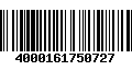 Código de Barras 4000161750727