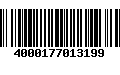 Código de Barras 4000177013199