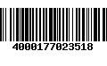 Código de Barras 4000177023518