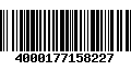 Código de Barras 4000177158227