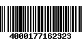 Código de Barras 4000177162323