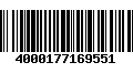 Código de Barras 4000177169551