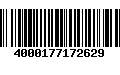 Código de Barras 4000177172629