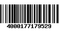 Código de Barras 4000177179529