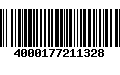 Código de Barras 4000177211328