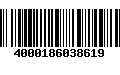 Código de Barras 4000186038619