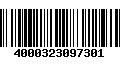 Código de Barras 4000323097301