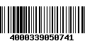 Código de Barras 4000339050741