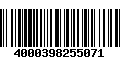 Código de Barras 4000398255071