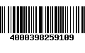 Código de Barras 4000398259109