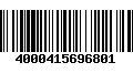 Código de Barras 4000415696801