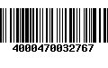 Código de Barras 4000470032767