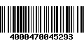 Código de Barras 4000470045293