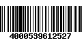 Código de Barras 4000539612527