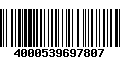 Código de Barras 4000539697807