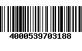 Código de Barras 4000539703188