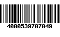 Código de Barras 4000539707049