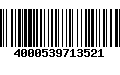 Código de Barras 4000539713521