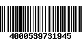 Código de Barras 4000539731945