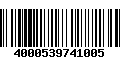 Código de Barras 4000539741005