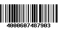 Código de Barras 4000607487903