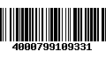 Código de Barras 4000799109331