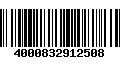 Código de Barras 4000832912508