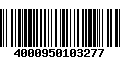 Código de Barras 4000950103277