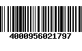 Código de Barras 4000956021797