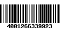 Código de Barras 4001266339923